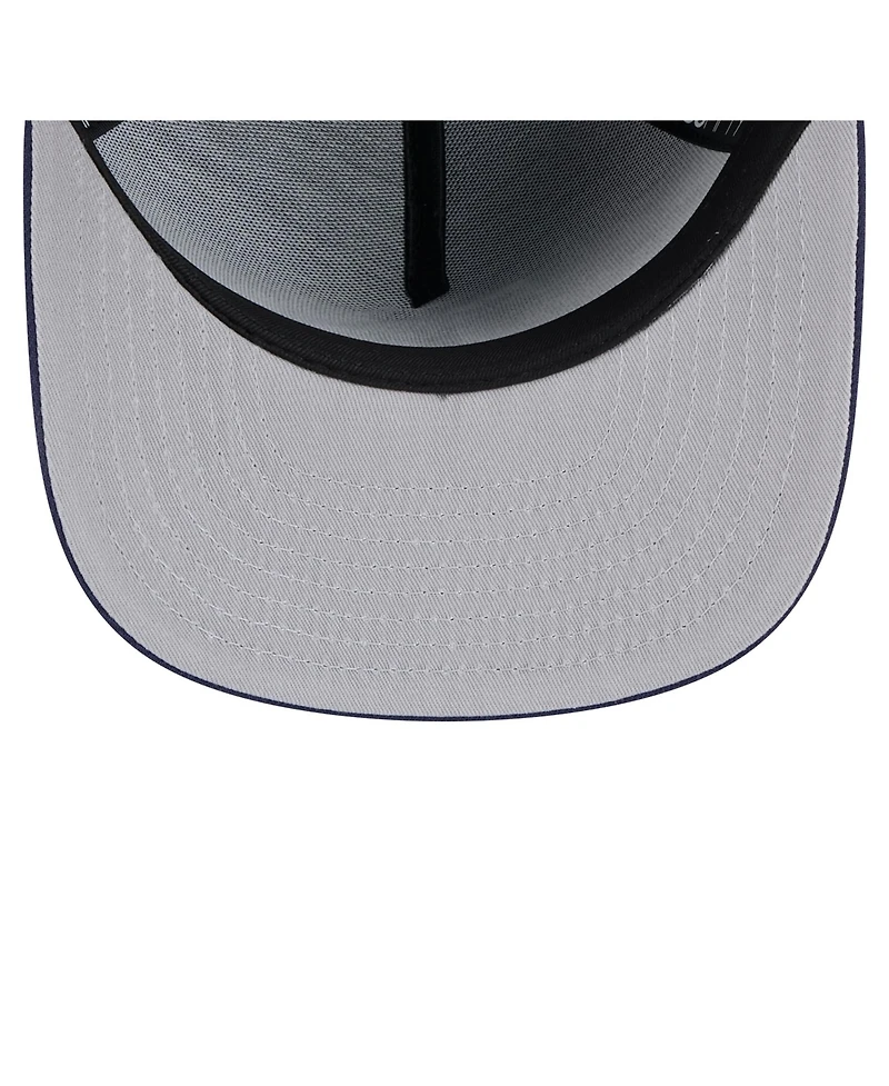 New Era Men's Navy Tampa Bay Rays Color Pack A-Frame 59FIFTY Fitted Hat