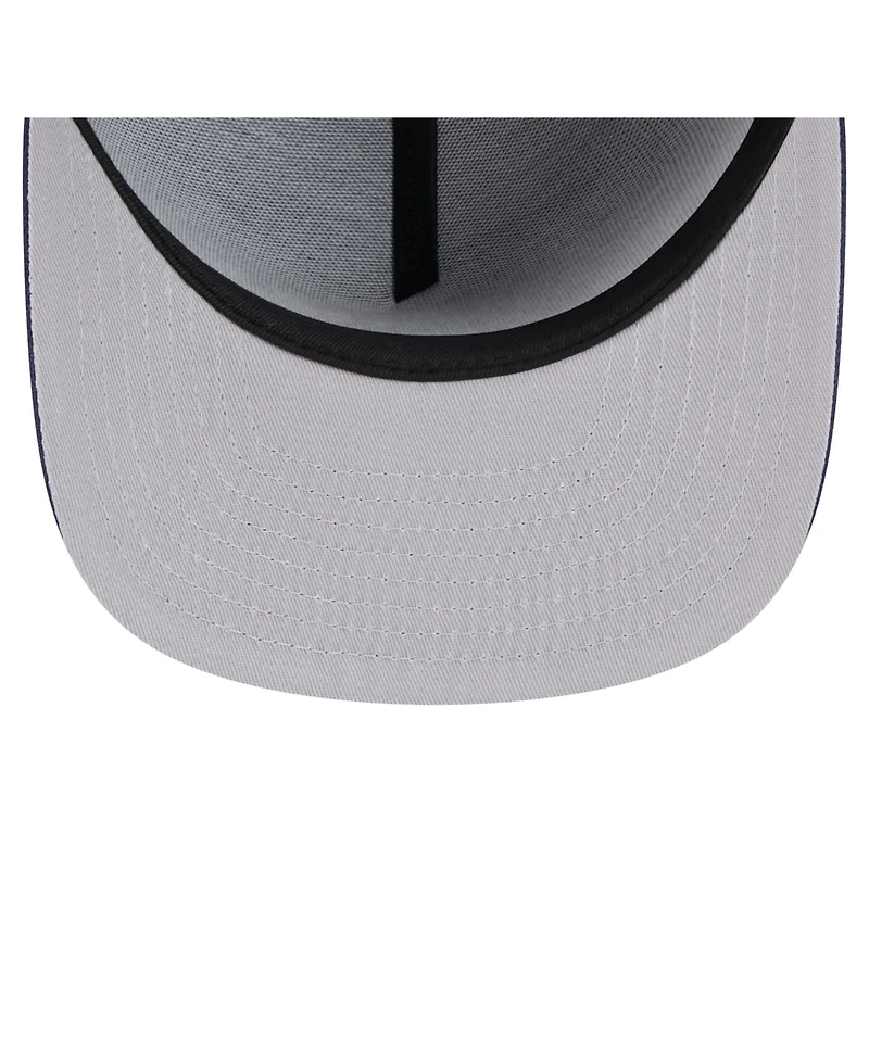 New Era Men's Navy Athletics Color Pack A-Frame 59FIFTY Fitted Hat