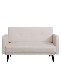 Gold Sparrow 54" Polyester Jackie Loveseat, Created for Macy's