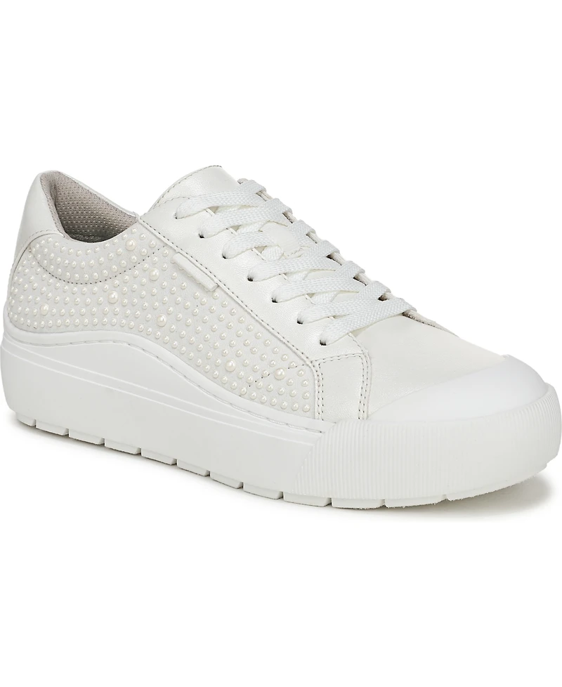 Dr. Scholl's Women's Time Off Lace Up Platform Sneakers