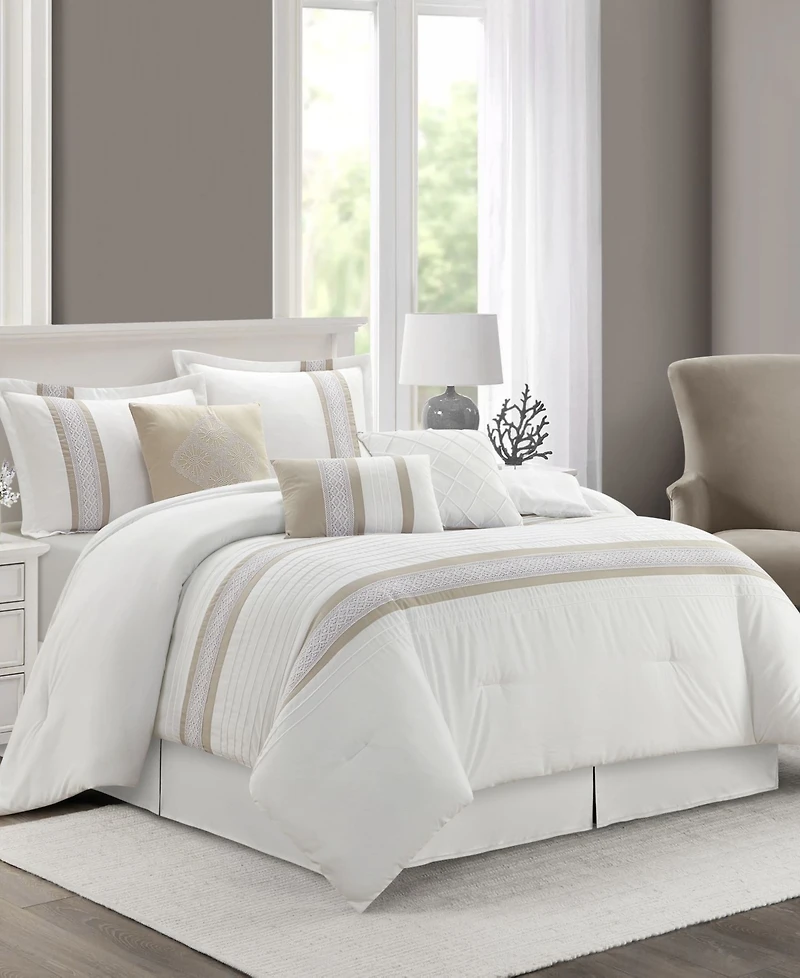 Stratford Park Durango Stripes 7-Pc. Comforter Set