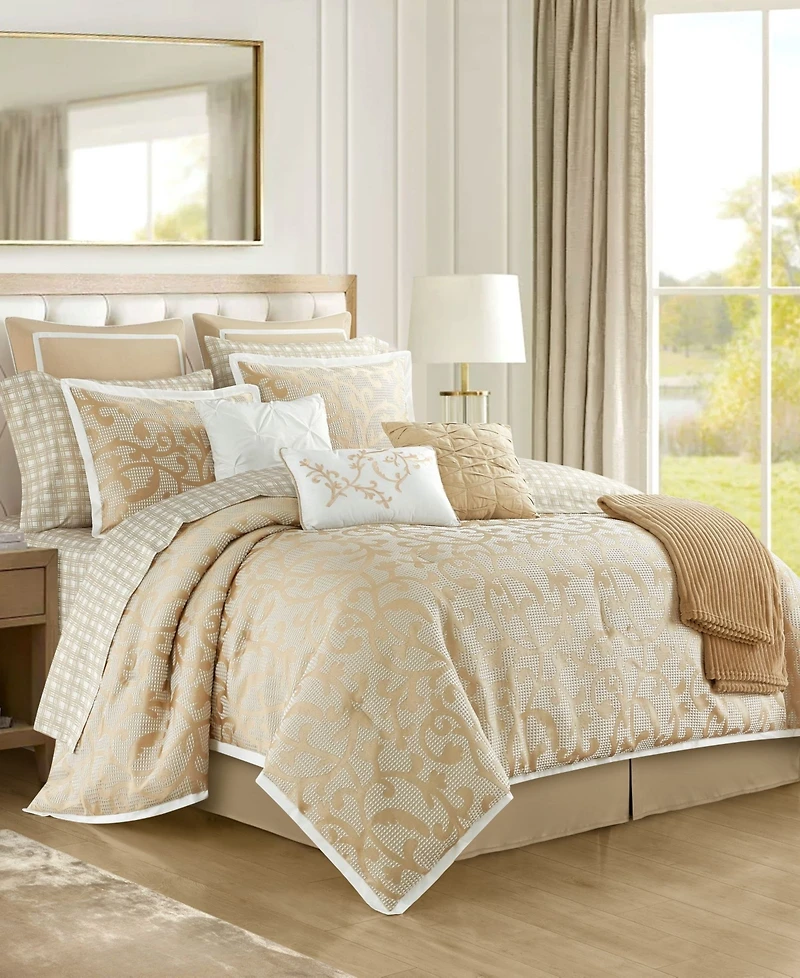 Stratford Park Johnella Paisley 14-Pc. Comforter Set