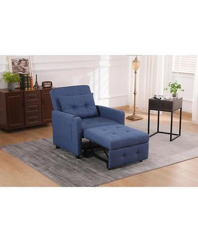Streamdale 3-in-1 Convertible Sofa Bed with Usb Ports