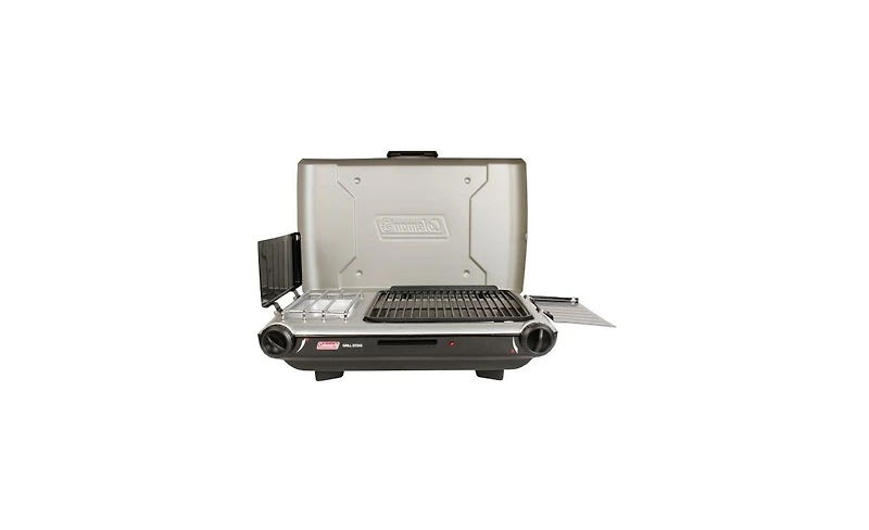 Coleman Tabletop Propane Gas Camping 2-in-1 Grill/Stove, 2-Burner