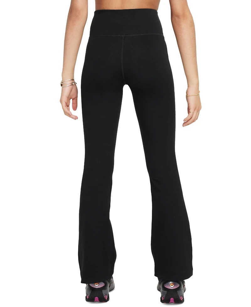 Nike Big Girls Sportswear Classic High-Waisted Flared Leggings