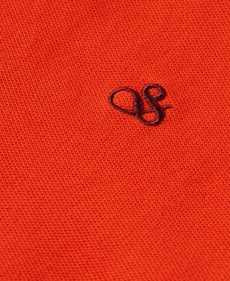 Scotch & Soda Little and Big Boys Garment Dyed Pique Polo Shirt