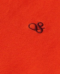 Scotch & Soda Little and Big Boys Garment Dyed Pique Polo Shirt