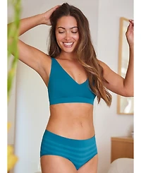 Jockey Women's Solid Seam-Free Smooth Light Support Bralette 3044