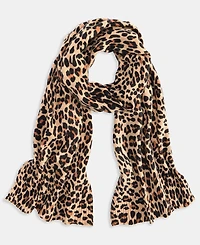 Charter Club Women's 100% Cashmere Animal-Print Scarf, Exclusively at Macy's