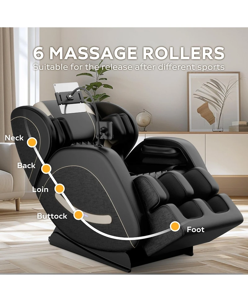 Streamdale Massage Chair Recliner with Zero Gravity with Full Body Air Pressure