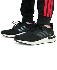 adidas Big Boys Elastic-Waistband 3-Stipe Tricot Jogger Pants