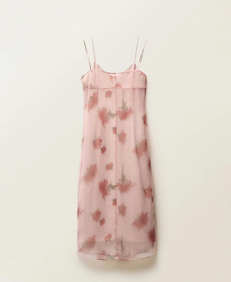 Mango Women's Floral-Print Combined Dress