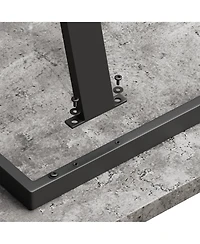 Streamdale Modern 6-Person Dining Table (62.9")