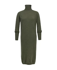 Celtic & Co. Women's Supersoft Midi Turtleneck Dress