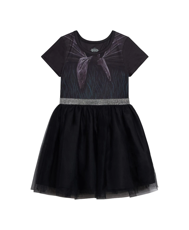 Wicked Toddler Girls Universal Studios Cosplay Tulle Dress to (2T - 14-16