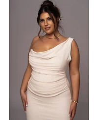 Jluxlabel Women's Krishna One Shoulder Maxi Dress