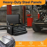 24 Inch Tool Chest Case with 6 Drawers and Top Storage for Garage Repair Shop & Warehouse