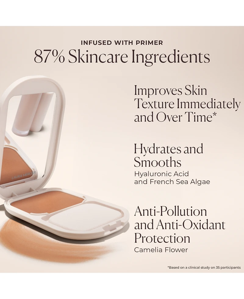 Laura Mercier Real Flawless Feather Matte Powder Foundation, 0.26 oz.