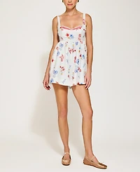 Line & Dot Women's Reeta Sweetheart-Neck Romper