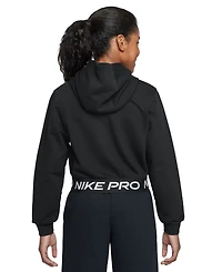 Nike Big Girls Pro Fleece Dri-fit Full-Zip Hoodie