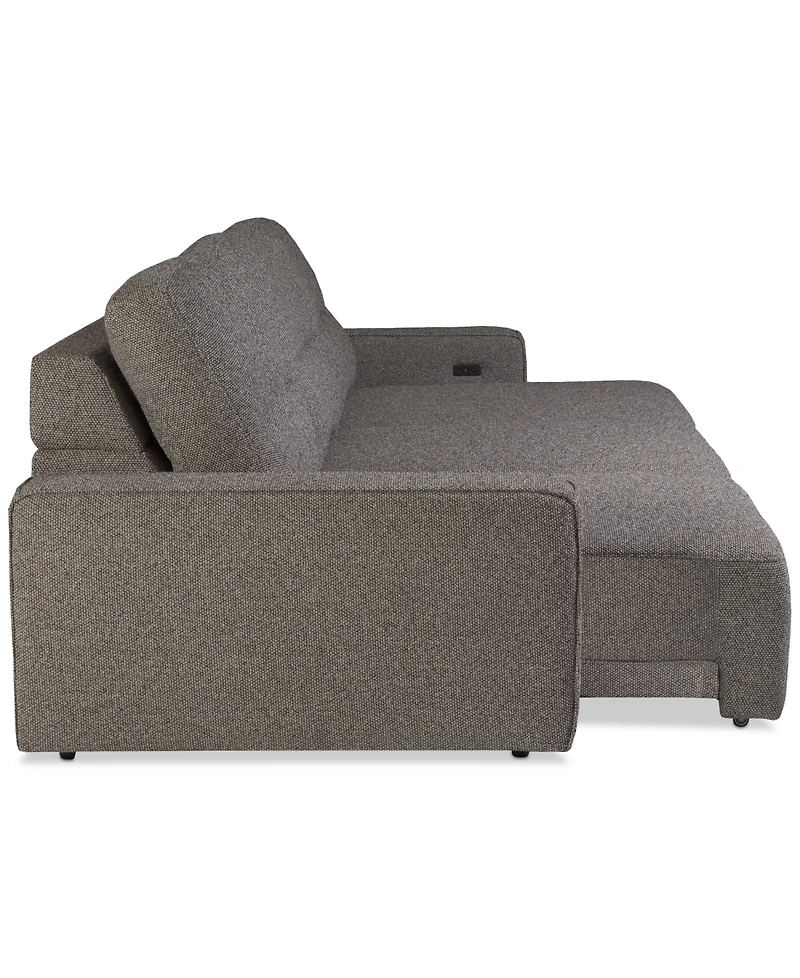 Frandlyn -Pc. Fabric Power Sliding Sofa