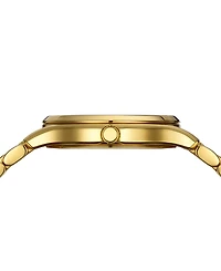 Balmain Women's Swiss Beleganza Diamond (1/20 ct. t.w.) Gold Pvd Stainless Steel Bracelet Watch 28mm