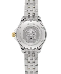Certina Women's Swiss Ds Action Diamond Accent Two-Tone Stainless Steel Bracelet Watch 34mm