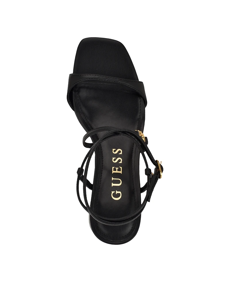 Guess Women's Galeon Strappy Block Heel Sandals