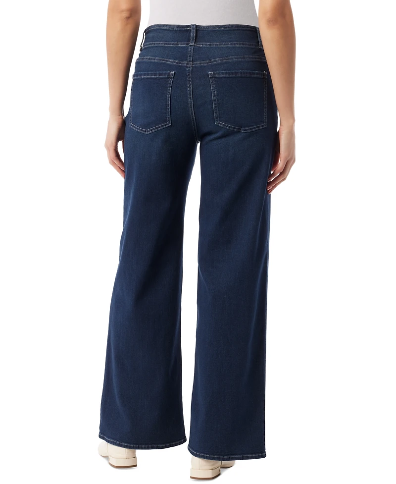 Gloria Vanderbilt Women's Shape Effect Wide-Leg Jeans