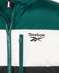 Reebok Big Boys Color Blocked Promo Long Sleeve Puffer Jacket