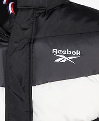 Reebok Big Boys Color Blocked Promo Long Sleeve Puffer Jacket