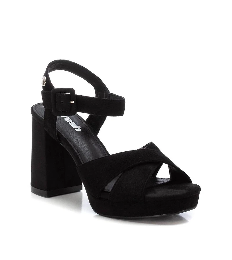 Women's High Heel Ankle Strap Sandals Refresh By Xti