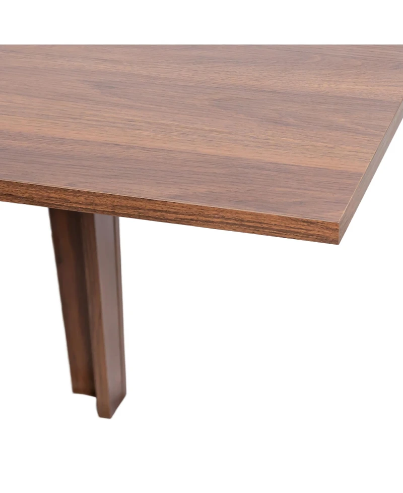 Streamdale Dining Table , 106.3 in Large Extendable Kitchen Table