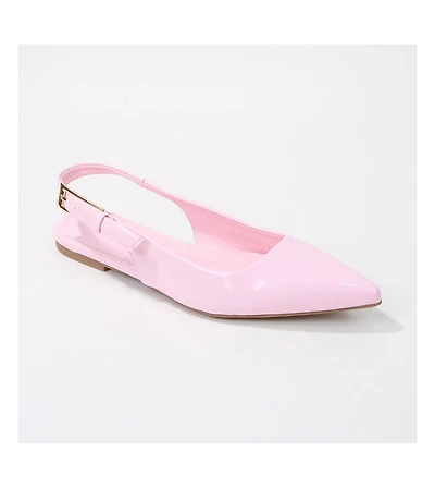 Caitriona Pointed Toe Slingback Flats