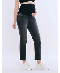 Women's Secret Fit Over the Belly Slim Straight Leg Jeans - Motherhood Maternity