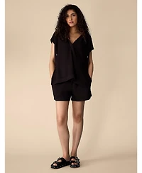Motherhood Maternity Smocked Waist Short