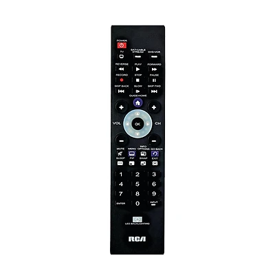 Rca 3-Device Backlit Universal Remote - Black