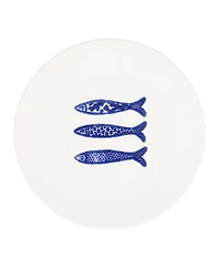 Vietri Santorini Minnows Salad Plate