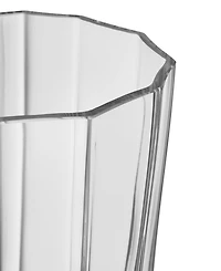 Orrefors Reed Crystal Hurricane Lamp, Large