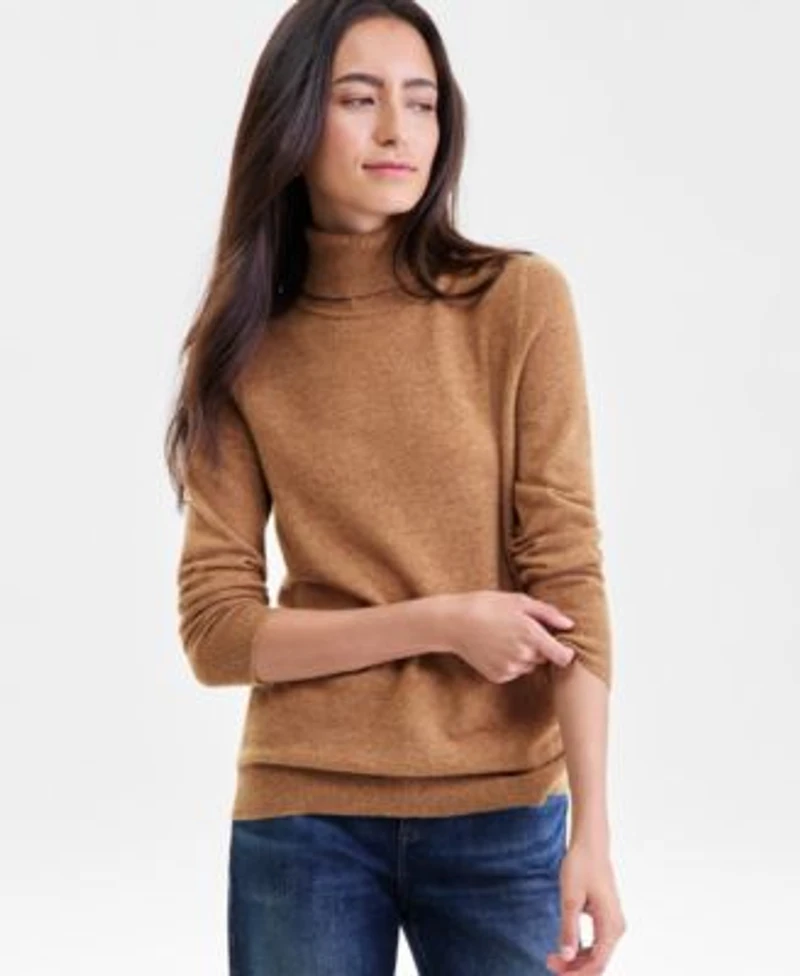 Charter Club Womens 100 Cashmere Turtleneck Sweater Pxs 3x Macys Exclusive