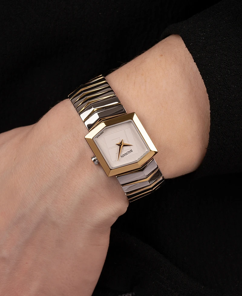 Balmain Women's Swiss Teffetas Two-Tone Stainless Steel Bracelet Watch 35mm