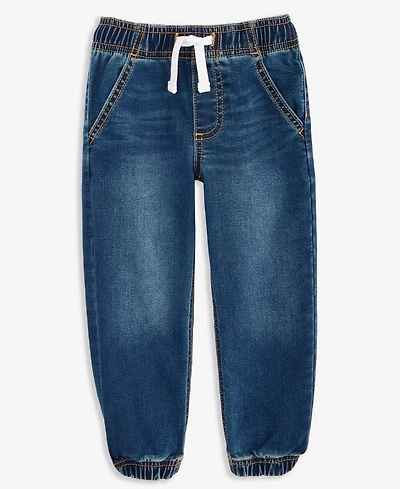 Epic Threads Toddler Boys 2T-4T Super Soft Stretch Knit Denim Jogger Jeans, Exclusively at Macy's