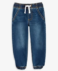 Epic Threads Toddler Boys 2T-4T Super Soft Stretch Knit Denim Jogger Jeans, Exclusively at Macy's