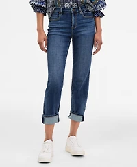 Liverpool Los Angeles Women's Marley Girlfriend Cuffed Jeans