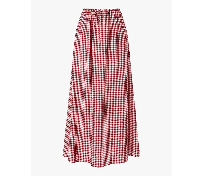 WeWoreWhat Women's Tie Waist Skirt