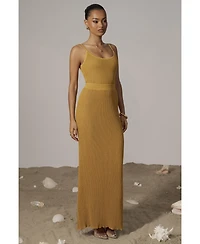 Jluxlabel Women's Serena Ribbed Skirt Set