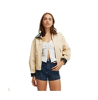 Cotton On Women's High Rise Micro Denim Short