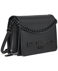Karl Lagerfeld Paris Lourdes Rivet Crossbody Bag