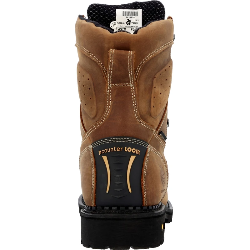 Georgia Boot Men's Comfort Core Waterproof Low Heel Logger Work