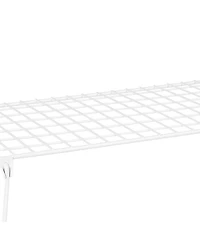 ClosetMaid Stack & Hang 21.5x10.75x7.87'' Stainless Steel Wire Shelf Unit, White